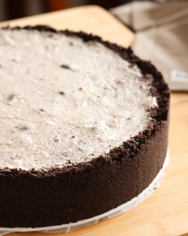 cheesecake oreo sin horno facil
