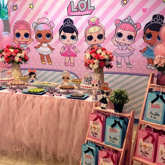 Imágenes de fiesta de cumpleaños LOL surprise