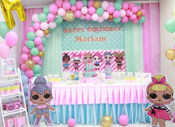Imágenes de fiesta de cumpleaños LOL surprise