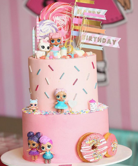 Pasteles de lol surprise