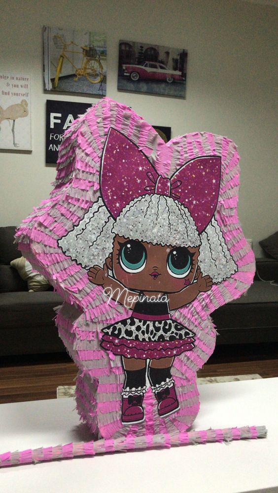 Piñatas para fiesta de cumpleaños lol surprise