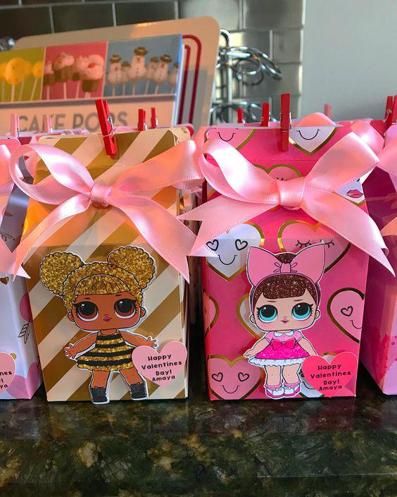 Dulceros para fiesta de lol surprise