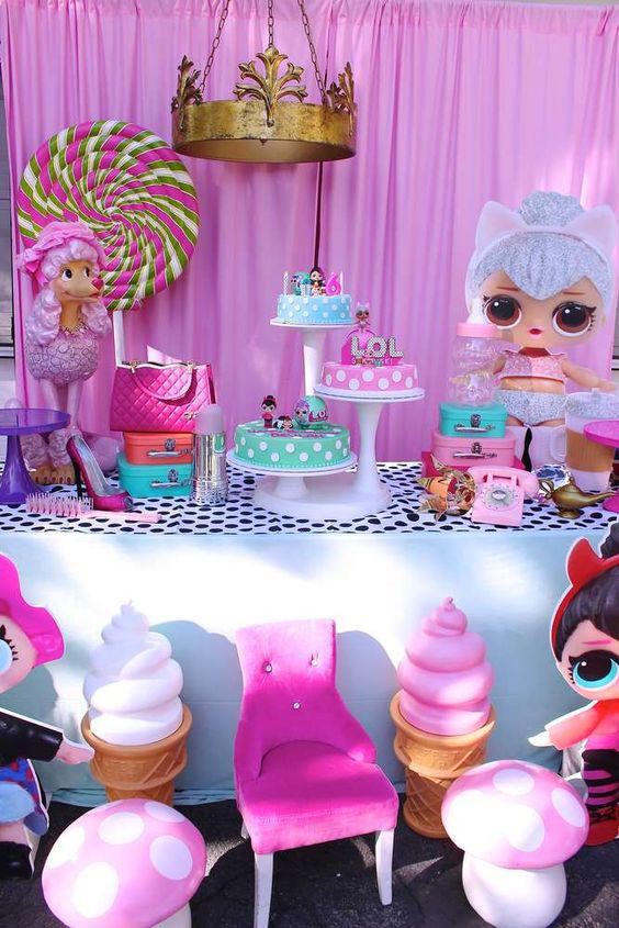 Imágenes de fiesta de cumpleaños LOL surprise