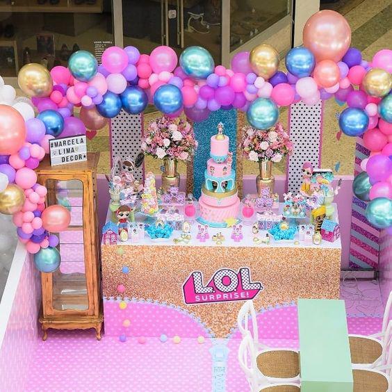 Imágenes de fiesta de cumpleaños LOL surprise