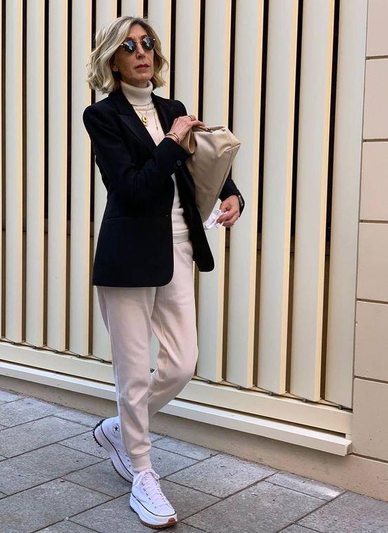 Looks en colores neutros para otoño