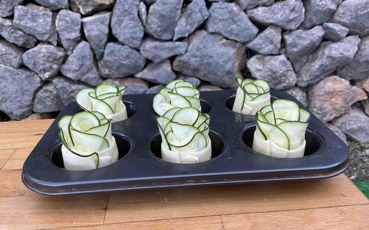 Flores de Calabacín de Guarnicion ó Aperitivo 👍🏻