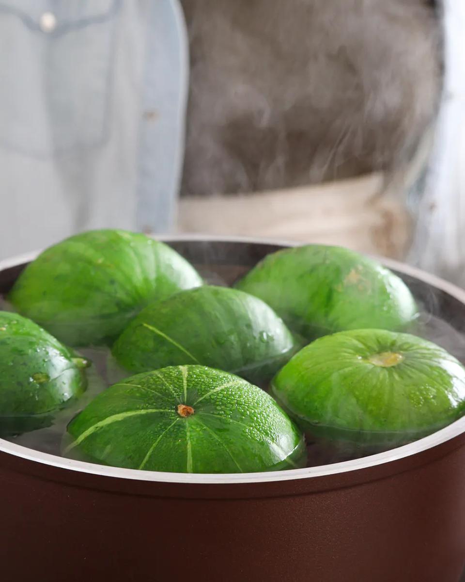 zapallitos rellenos al horno carne queso