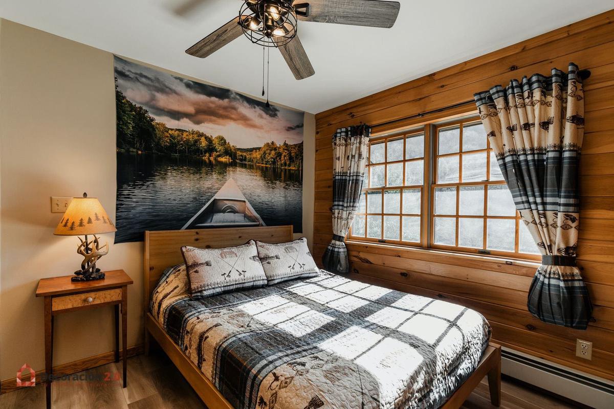 Ventilando un dormitorio en la montaña