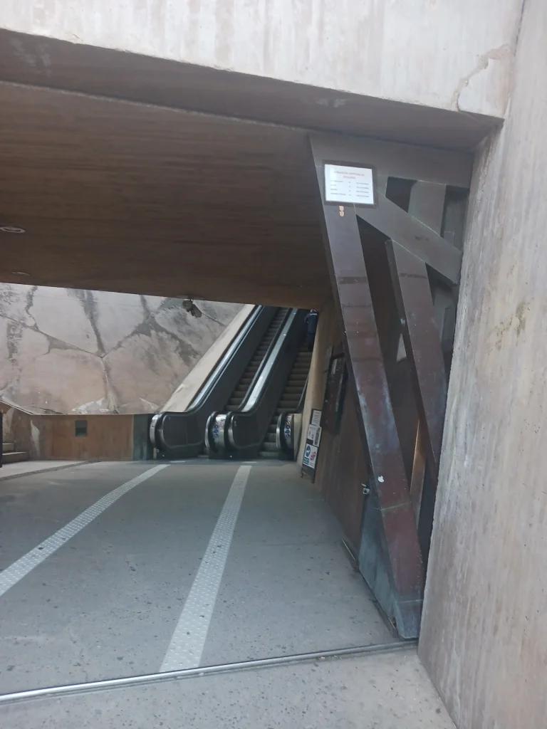 Toledo en un día: escaleras mecánicas