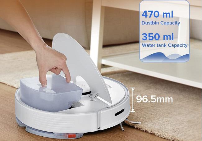 Enorme recipiente para polvo (y para agua)