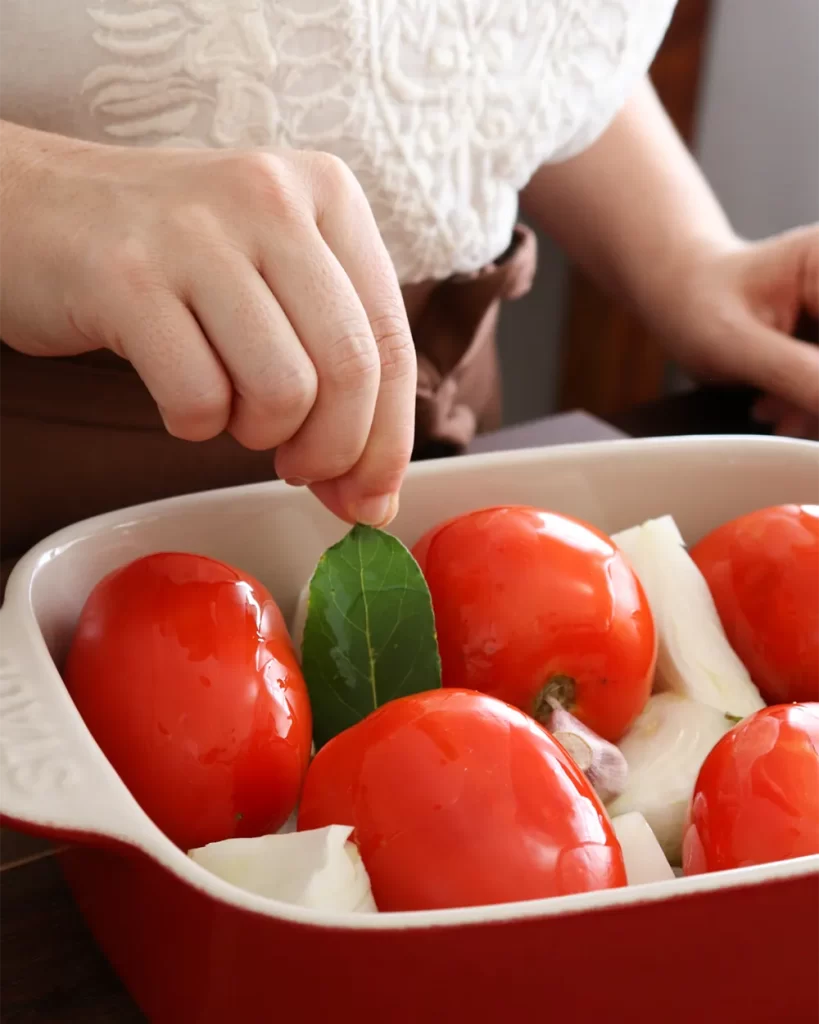 salsa tomate asados cebolla ajo