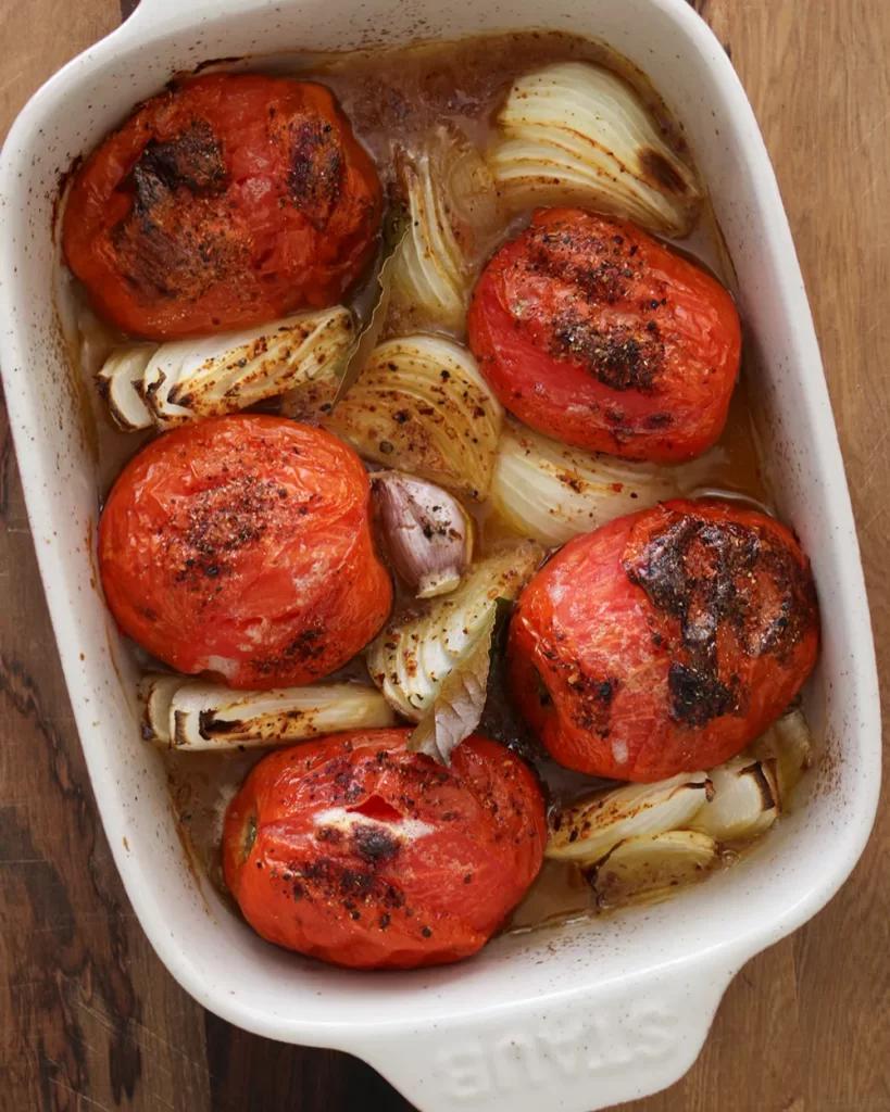 salsa tomate asados cebolla ajo