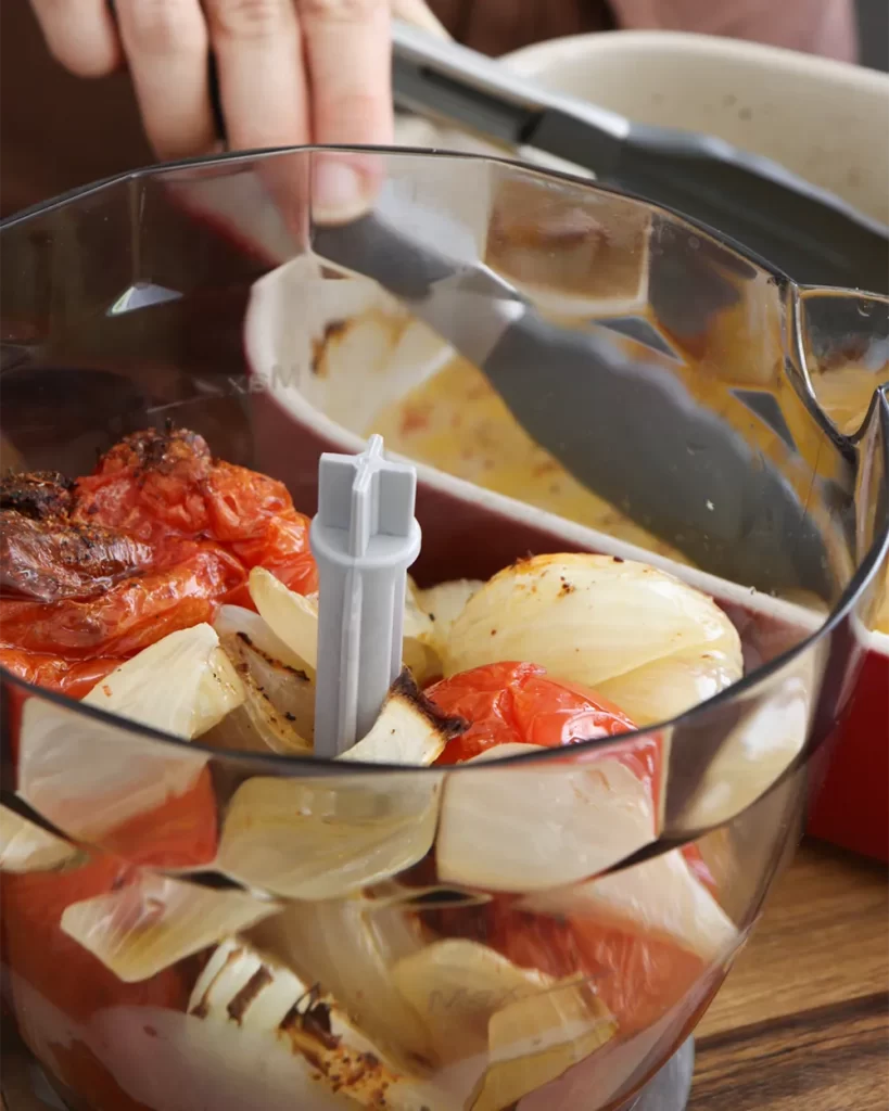 salsa tomate asados cebolla ajo