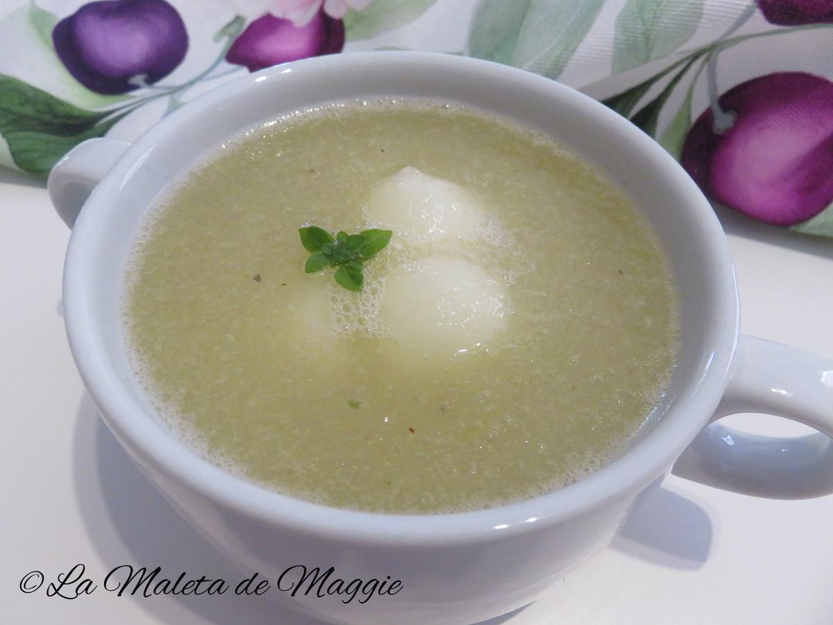 Sopa fría de melón