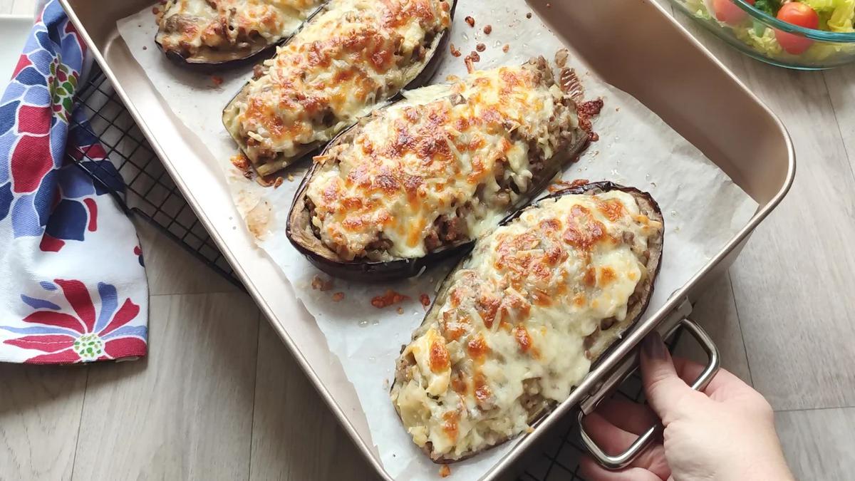 receta berenjenas rellenas