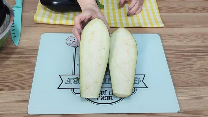 como hacer berenjenas rellenas 1