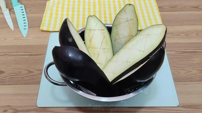 como hacer berenjenas rellenas 1b