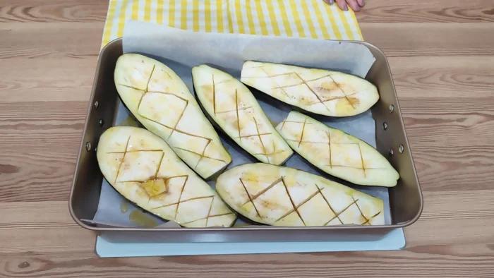 como hacer berenjenas rellenas 1c