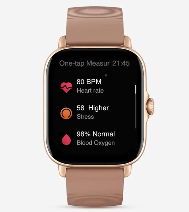 Pantalla general de métricas de salud