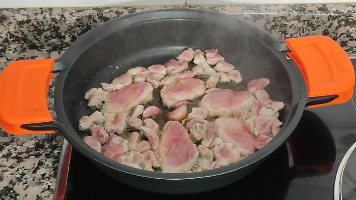 como hacer arroz meloso paso 1