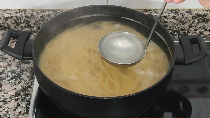 como hacer espaguetis siciliana 2