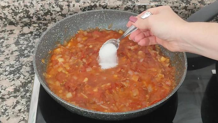 como hacer salsa siciliana paso 3