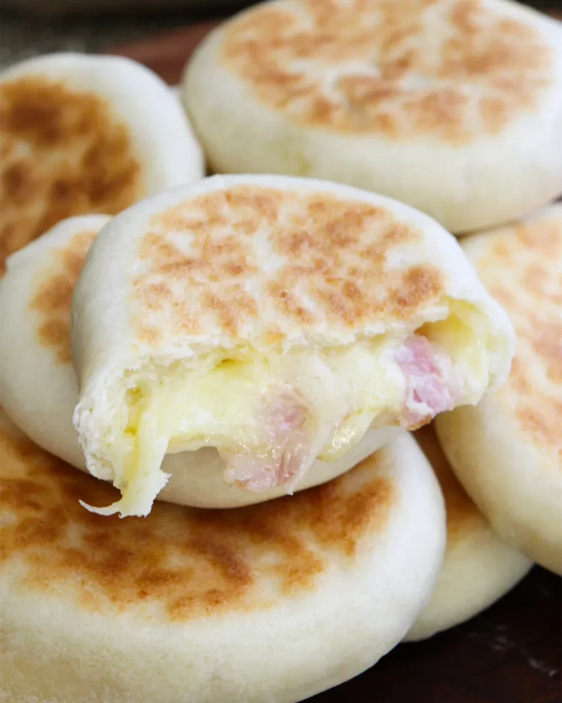 pancitos rellenos jamon queso facil sin horno