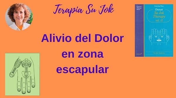 Alivio del dolor en Escapula con Técnica Su Jok 