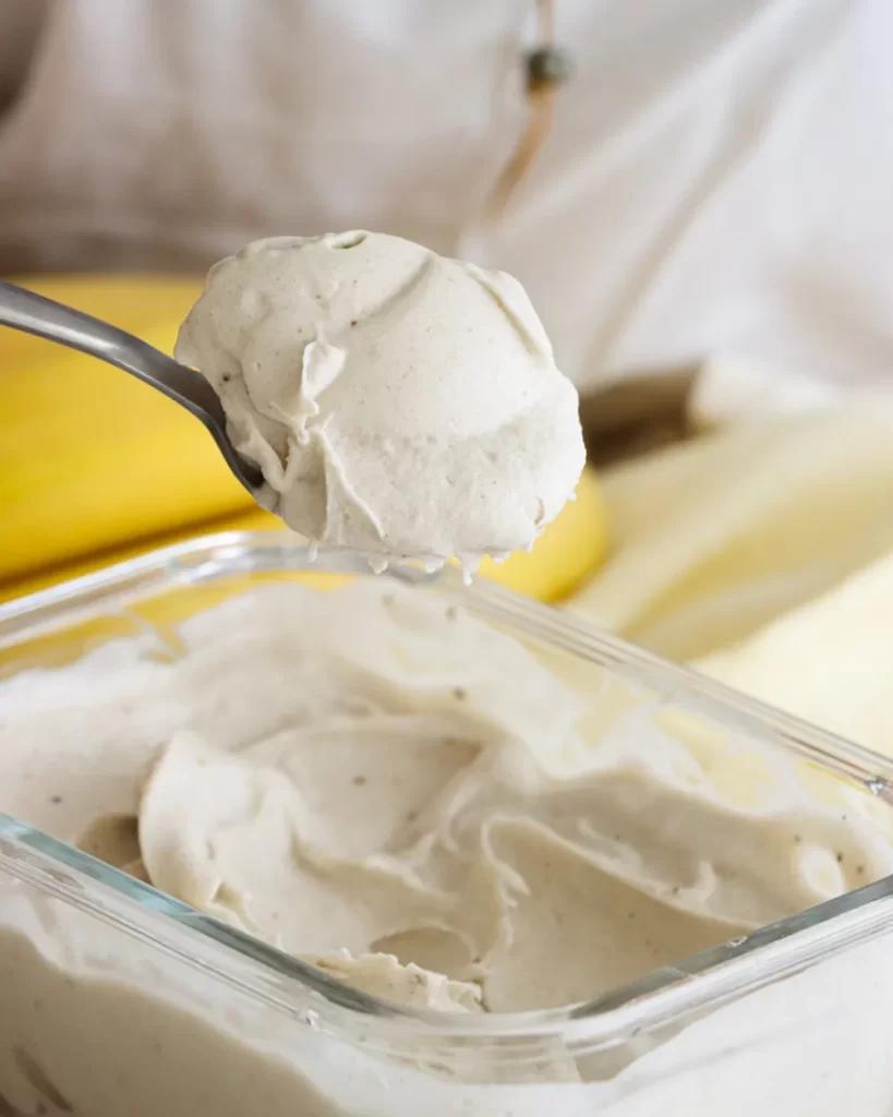 helado de banana casero facil