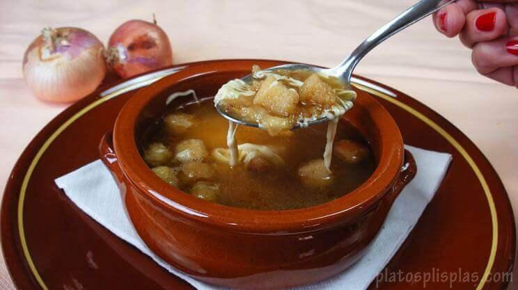Sopa de cebolla