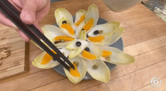 ENSALADA DE ENDIBIAS Y NARANJA