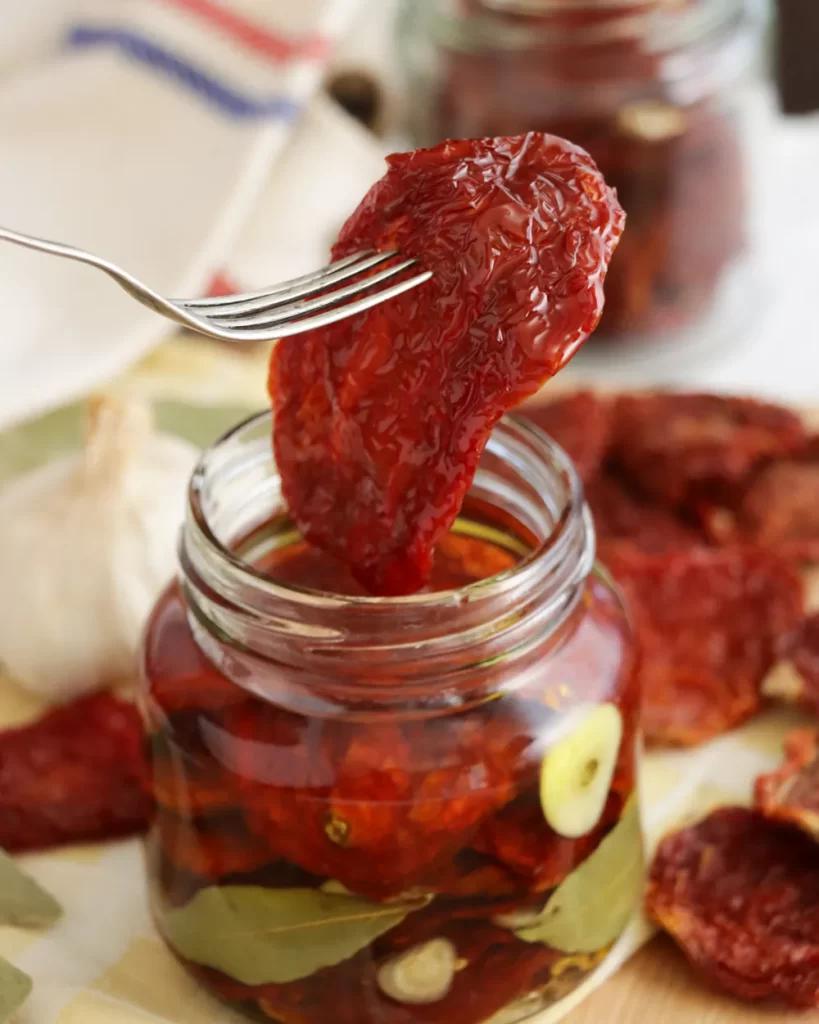 tomates secos al sol conserva aceite