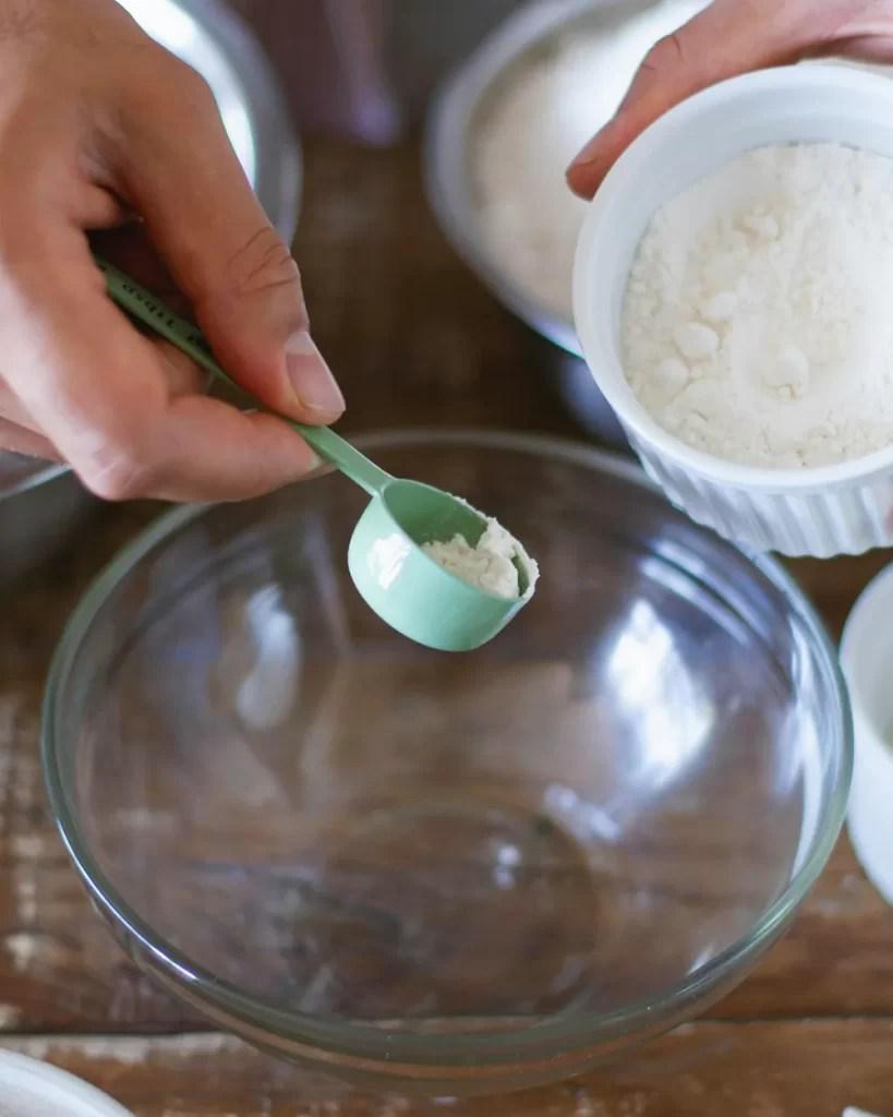 polvo de hornear bicarbonato