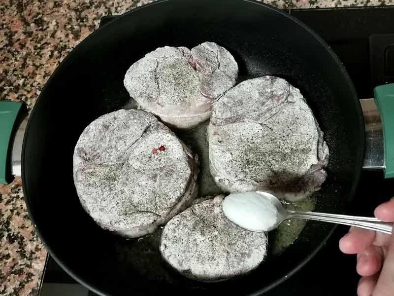 Sofrie osobuco sal pimienta