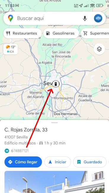 geolocalización movil