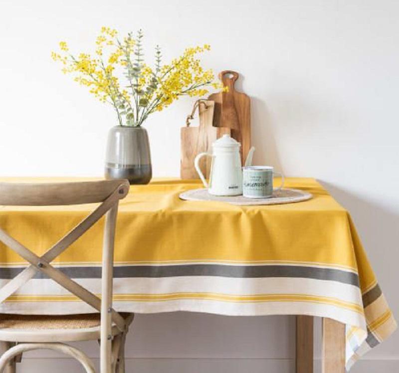 manteles con franjas