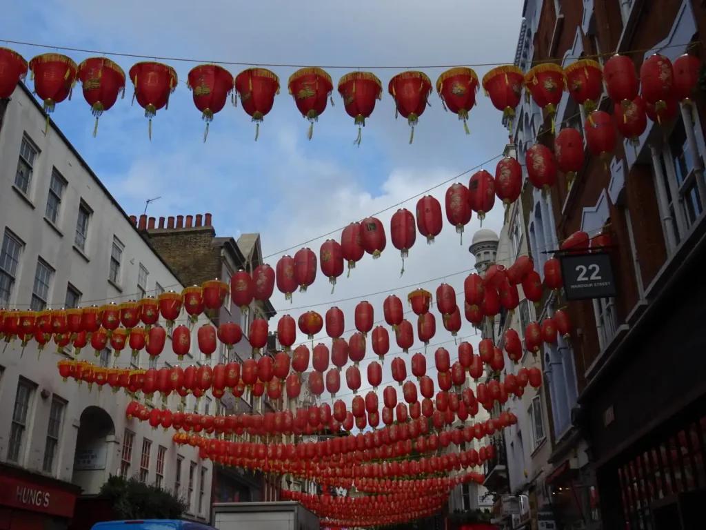 Decoración Chinatown (Londres)
