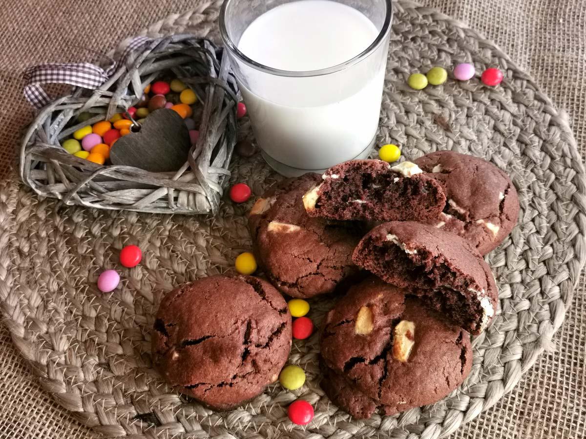 Receta de cookies Choco Velvet