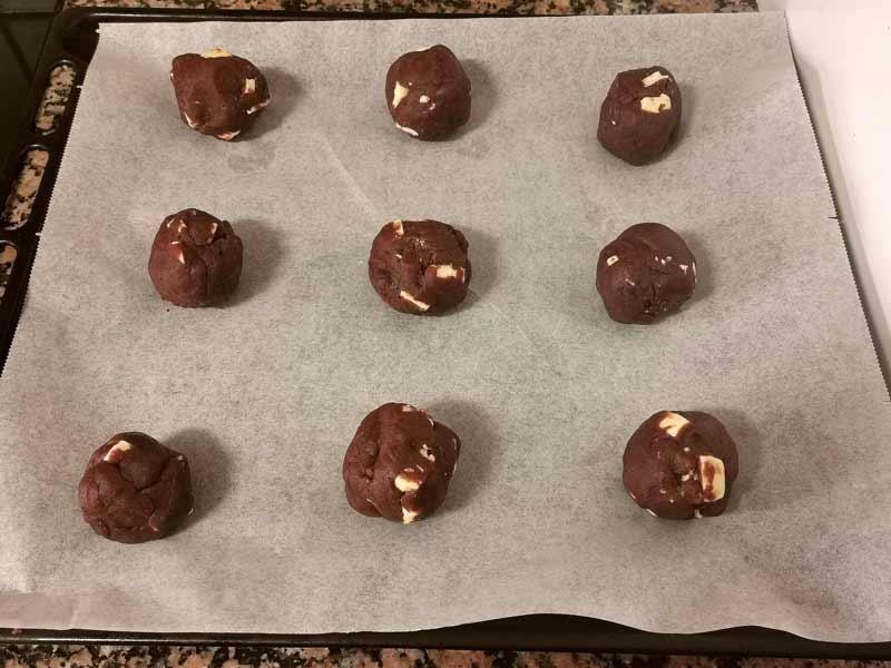 Cookies bandeja horno