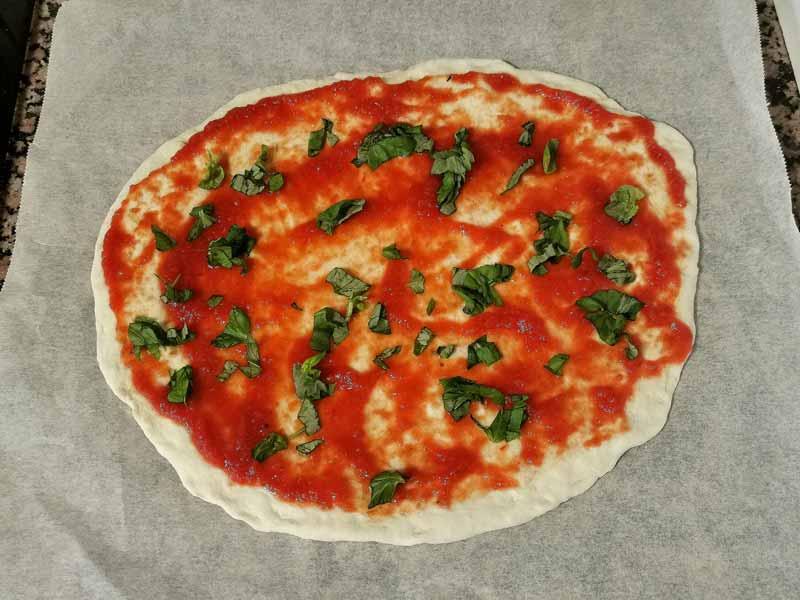 Tomate albahaca y queso