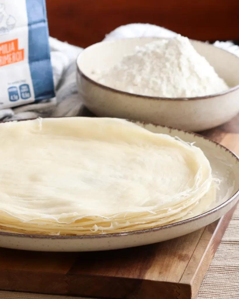 pasta brick masa filo casera facil