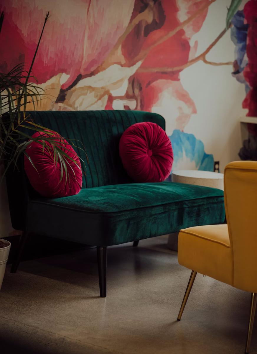 papel tapiz botanico y floral para las paredes