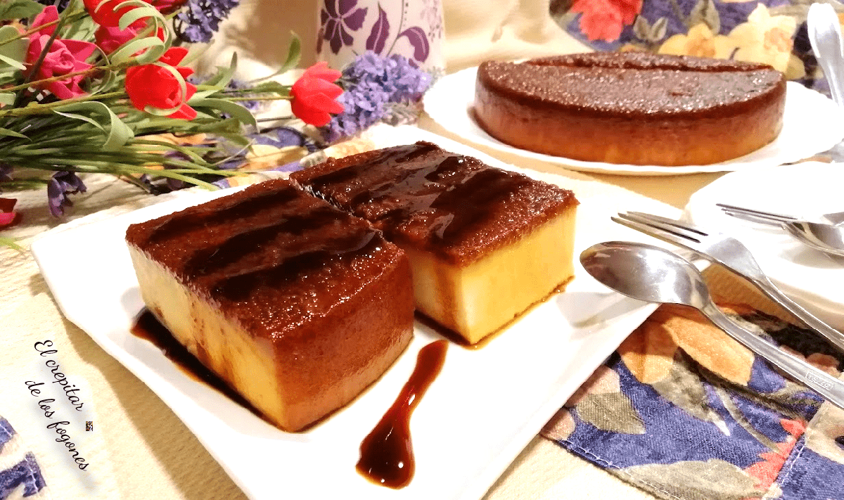 pudin de queso crema