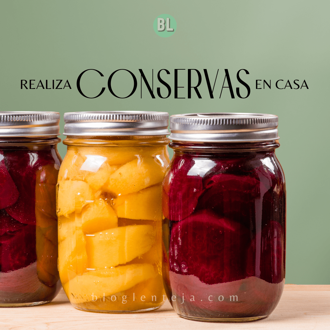 Realiza Conservas en Casa
