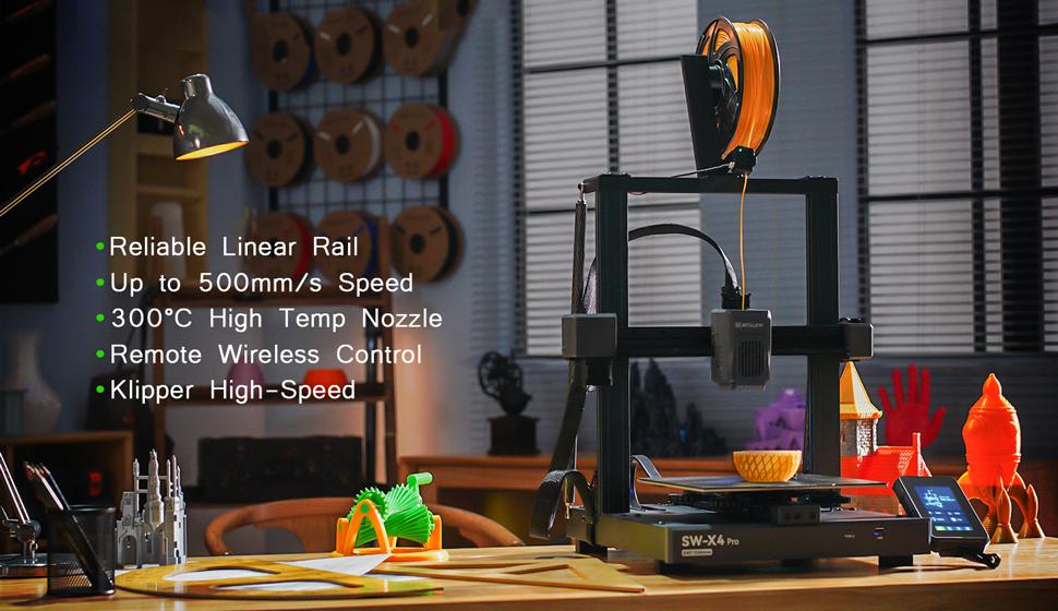 Artillery Sidewinder X4 Pro - Características