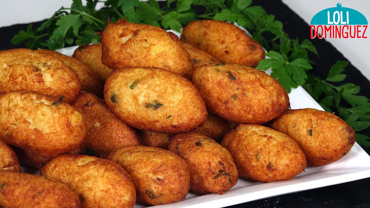 BOLINHOS DE BACALHAU RECETA TRADICIONAL PORTUGUESA. Deliciosa receta tradicional portuguesa que se hace de manera fácil