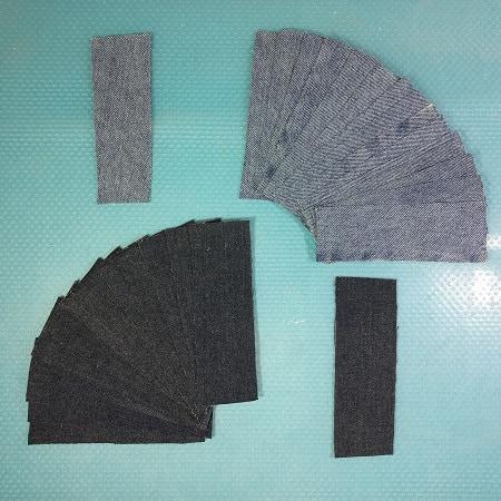 Convierte una simple caja de zapatos de cartón en una cesta, canasta u organizador de mesa para lo que quieras. DIY. Crea una bella caja para guardar y organizar tu casa, con una caja de zapatos de cartón decorada con jeans: Manualidades creativas y útiles.