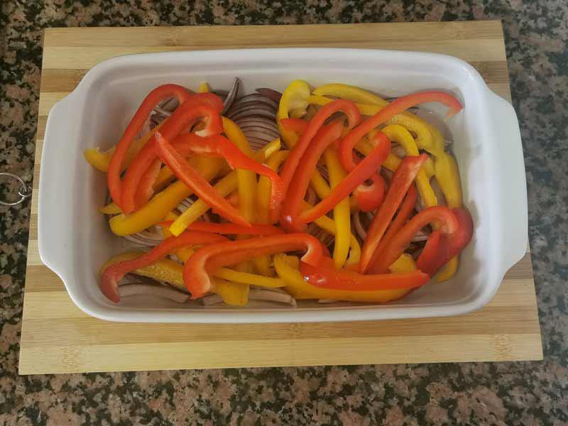 Pimiento rojo juliana