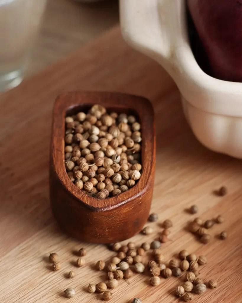 semillas de coriandro