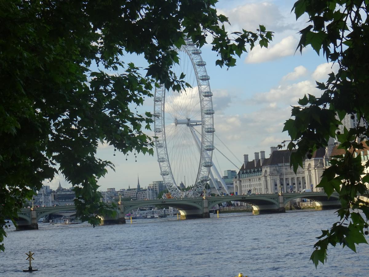 Itinerario de Interrail en Europa. London Eye, Londres